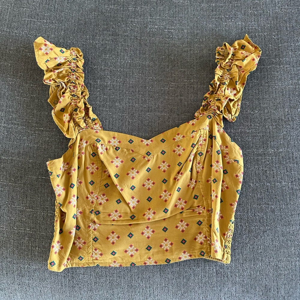 Nordstrom BP - Ruffled Tank Top